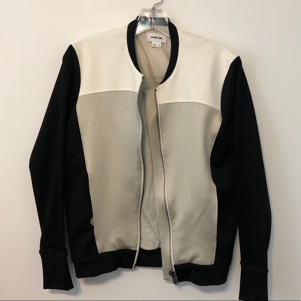 Color Block Bomber Jacket